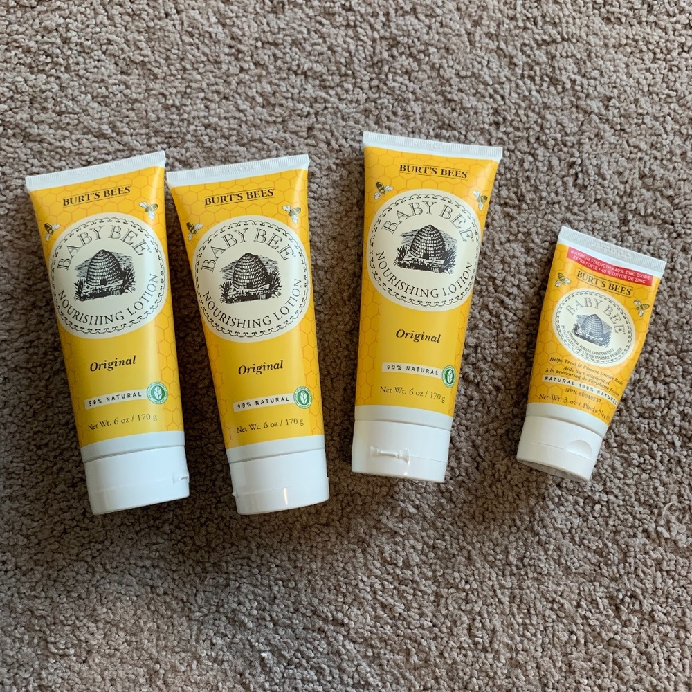 Burt't Bees Baby Nourishing lotion diaper rash